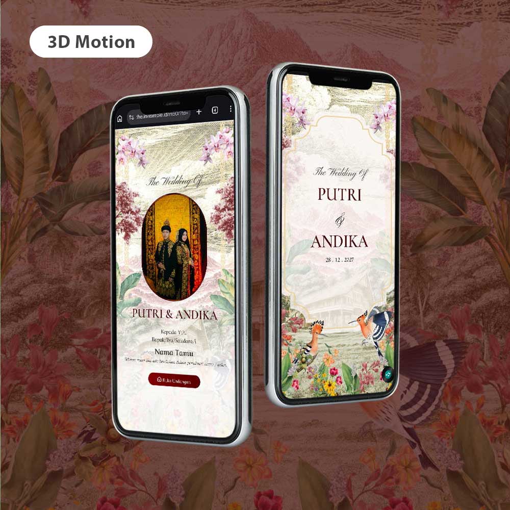3D Motion 50 (Tanpa Foto) - Adat Aceh